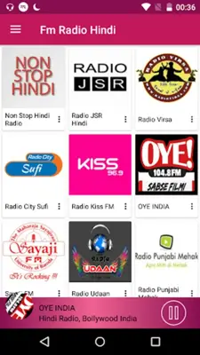 Fm Radio Hindi android App screenshot 1